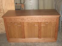 oak communion table